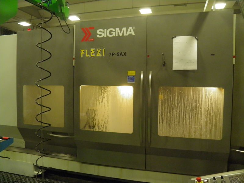 SIGMA FLEXI 7P - für Fräßarbeiten mit 5 Achsen
